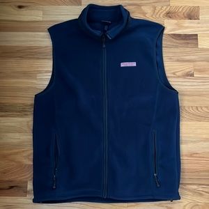 Men’s vineyard vines vest navy blue